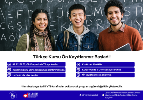 Türkçe Kursu Duyuru